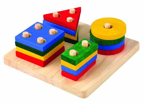 OYTRO New Kids Children Building Blocks Toys Puzzle Insert DIY Toys Stacking Blocks 