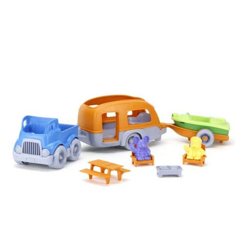 elmo's wagon by green toys