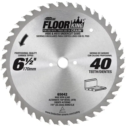 5 Pack Floor King Jamb Saw Blade 65044 836 for Crain 835 Jamb Saw 