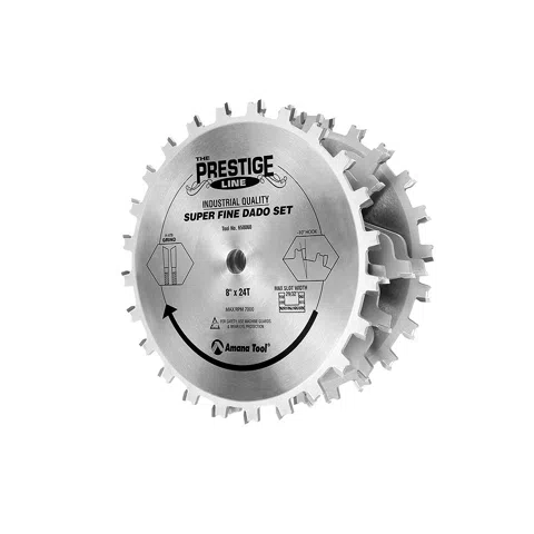 Dado Saw Blades, Sets & Accessories - Quality Blade w/ Carbide Tip