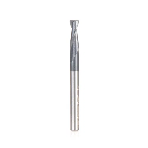 10x 1/8Inch 2-Flute End Mill Bits CNC Shank Drill Bits Cutter For Aluminum Steel